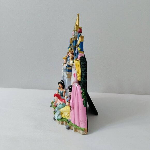 Disney Parks 3D Sculpted Princess Castle Photo Picture Frame 2008 Discontinued - Picture 2 of 7